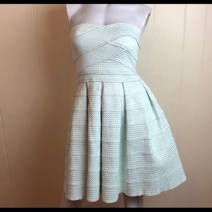 Francesca’s Jun &Ivy Bandaged Strapless Dress